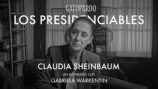 Claudia Sheinbaum en entrevista con Gabriela Warkentin para Presidenciables [upl. by Norred]