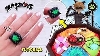 DIY Miraculous Ladybug  How to make Cat noir ring  Chat noir Miraculous [upl. by Otrebla]