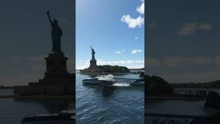 Massive Latécoère 631 Lands By Statue Of Liberty [upl. by Hgieleak]