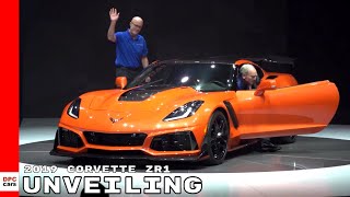 2019 Corvette ZR1 Unveiling [upl. by Stevie]