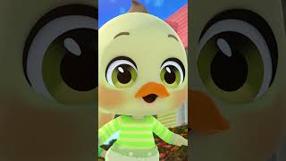 🐤💛Three little ducks 💚🩵 Nursery Rhymes amp Kids Song  Duck Video For Babies [upl. by Winchell720]