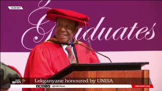 UNISA honours Bishop Dr Engenas Lekganyane [upl. by Stclair41]