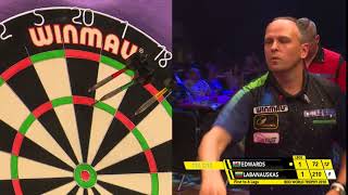 Labanauskas vs Edwards Darts World Trophy 2018 Round 2 [upl. by Freddie]