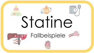 Fallbeispiele Statine Risikofaktoren KHK Statin Myopathie Familiäre Hypercholesterinämie ASS [upl. by Hardigg748]