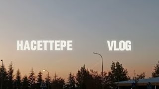 HACETTEPE VLOG🥳OKULDA BİR GÜNÜMJAPONCA DERSİ🇯🇵 [upl. by Anilec]