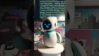 Eilik 🤖 the robot is coding eilikrobot eilik codegame coding asmr robotictoys robotic [upl. by Neelehtak]