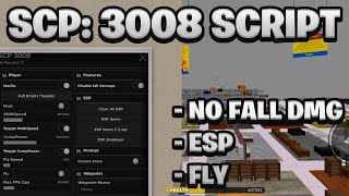 NEW BEST SCP 3008 Script Pastebin  ROBLOX No Fall Damage amp ESP Exploit [upl. by Nastassia]