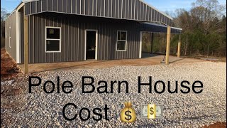 Cost To Build Pole Barn House  Cost Estimate [upl. by Atnod419]