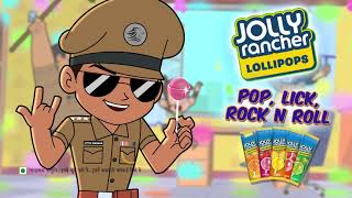 Jolly Rancher Lollipops Pop Lick Rock amp Roll TVC [upl. by Ries410]