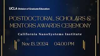 2024 Postdoctoral Scholars and Mentors Awards Ceremony [upl. by Eckhardt]