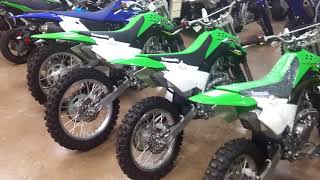 Comparison of Kawasaki KLX140 Family of Dirt Bikes [upl. by Yeargain]