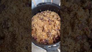 Jambalaya cooking food deliciousfood jambalaya venison [upl. by Neersan]