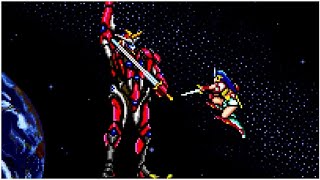 Valis III  All Bosses GenesisMegaDrive [upl. by Jarret]