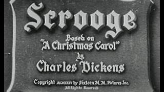 SCROOGE 1935  Full Movie  Captioned [upl. by Arber]