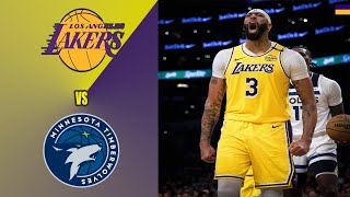 Lakers vs Timberwolves  Lakers Highlights  October 22 2024 [upl. by Dnalrag]