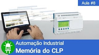 Como Usar a Memória do CLP   Automação Industrial  Aula 8 [upl. by Maximilian]