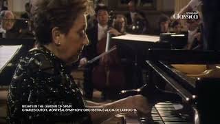 Charles Dutoit et al Nights in the Garden of Spain  Stingray Classica [upl. by Aoniak60]