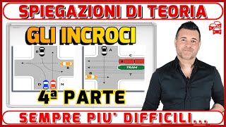 INCROCI MINISTERIALI DELLESAME TEORICO DELLA PATENTE 4ª PARTE  TRUCCHI E SPIEGAZIONI [upl. by Loella]