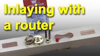 How to create inlays with your router [upl. by Jeffcott417]