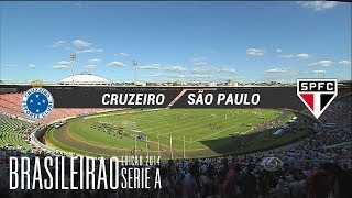 Melhores Momentos  Cruzeiro 1 x 1 São Paulo  Brasileirão 2014  27042014 [upl. by Dino]