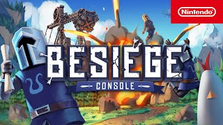 Besiege – Release Trailer – Nintendo Switch [upl. by Lawan]