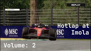 Hotlap at Imola Vol 2 Part 2 formula1 automobile f12023 f123 racing f1 [upl. by Nij]