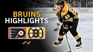 Bruins Highlights Boston Welcomes Philadelphia For Tuesday Night Battle At TD Garden [upl. by Debi823]