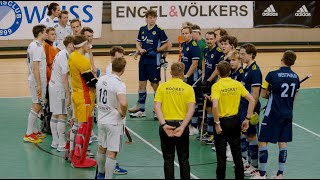 Ein echter HOCKEYTHRILLER  TC BlauWeiss vs Zehlendorfer Wespen  1 Bundesliga Herren Halle [upl. by Yevad]