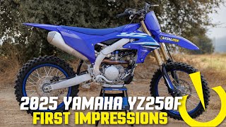 2025 Yamaha YZ250F  Review [upl. by Nyad]