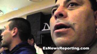 Lucas Matthysse and team post mike dallas KO EsNews Boxing [upl. by Benisch]