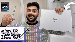 HP Envy X360 13 i7 12th Gen Unboxing amp Review Best 2In1 Laptop [upl. by Nivlam]