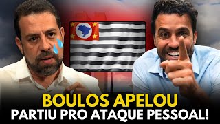 BOULOS PERDE A LINHA E INSULTA MARÇAL NA CÂMARA Eu quero te enfrentar nos debates [upl. by Ahker]