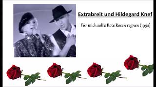 Extrabreit und Hildegard Knef  Für mich solls rote Rosen regnen Lyrics [upl. by Hausner]