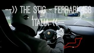 ONBOARD The Stig  Ferrari 458 Italia  at Imola  TOP GEAR [upl. by Hazem]