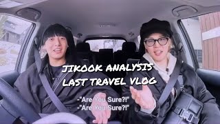 Jikook in sapporo analysis travel vlog [upl. by Elvie]