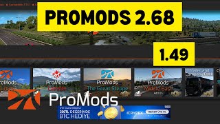 Ets 2 Promods Çıktı  149  PROMODS 268  EURO TRUCK SIMULATOR 2 [upl. by Handy]