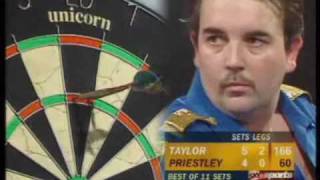 Phil Taylor wins 1996 1997 and 1998 World Darts Championship [upl. by Ainivad243]