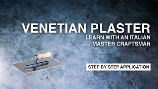 How to Apply Venetian Plaster  Step by step Guide [upl. by Senskell]