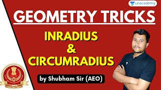 Relation between Circumradius and Inradius of a Triangle  Geometry Tricks [upl. by Leavy]