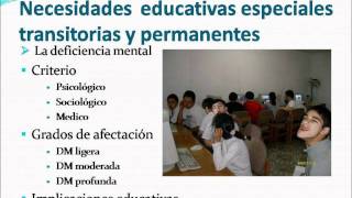 Necesidades Educativas Especiales Transitorias y Permanenteswmv [upl. by Kram]