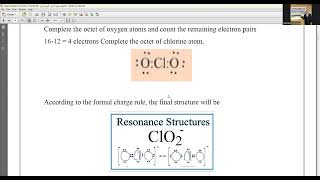 Ch1 Organometallic Chemistry Revision on lewis structure [upl. by Tirrell]