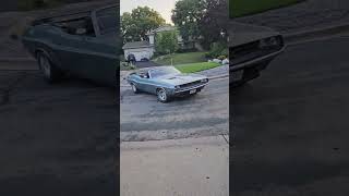 Driving 1971 Dodge Challenger Convertible to My Job shorts automobilevlogger mopar moparornocar [upl. by Wynny853]