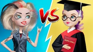 10 MATERIAIS ESCOLARES EM MINIATURA  ARTESANATOS E TRUQUES COM A BONECA BARBIE [upl. by Eniawd]