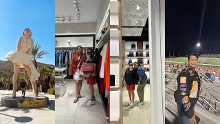 USA Vlog  palm springs cabazon and premium outlet stores sfo airport highschool football [upl. by Walker]