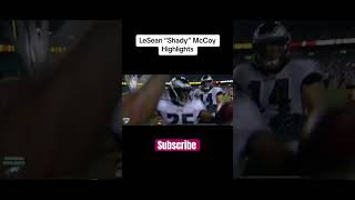 Lesean McCoy Highlights nfl nflfootball football highlights shorts reels [upl. by Repooc]