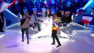 Samuel Umtiti reproduit sa Celebration sur le Plateau Du Canal Football Club [upl. by Jordan]