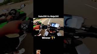 ktmduke390 vs ninjah300 viral shortvideos [upl. by Ylloj]