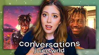 he always goes SO HARD  conversations  juice wrld reaction [upl. by Alyal]