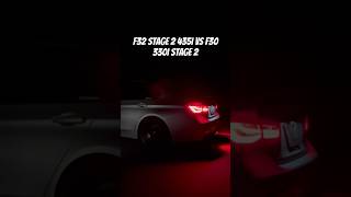 BMW 435i Stage 2 Vs 330i Stage 2 [upl. by Giesser]