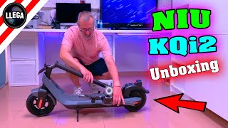 Patinete Eléctrico NIU KQi2 Pro Todo lo que Necesitas Saber en Este Unboxing Detallado [upl. by Nylanna]